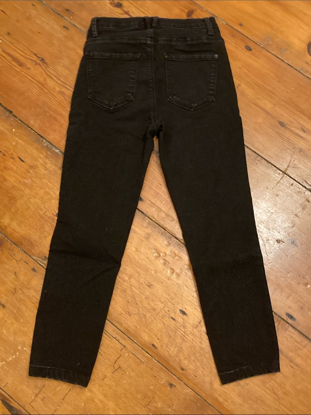 Curve Appeal 2 pairs of Women’s Petite Jeans Blue and Black Size:2/26 - Picture 11 of 11